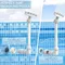 B84B-Fontagna per piscina regolabile Doppio spruzzo Fontana per piscina Accessori per piscina Caratteristica dell
