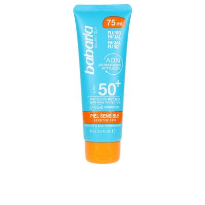 Babaria Aloe Vera Gesichtsfluid Für Empfindliche Haut Lsf 50+ 75 ml Image