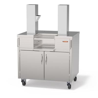 Zummo MVP40 26 11/15" x 31 4/7" Mobile Equipment Stand for Z40-N Juicers, Cabinet Base