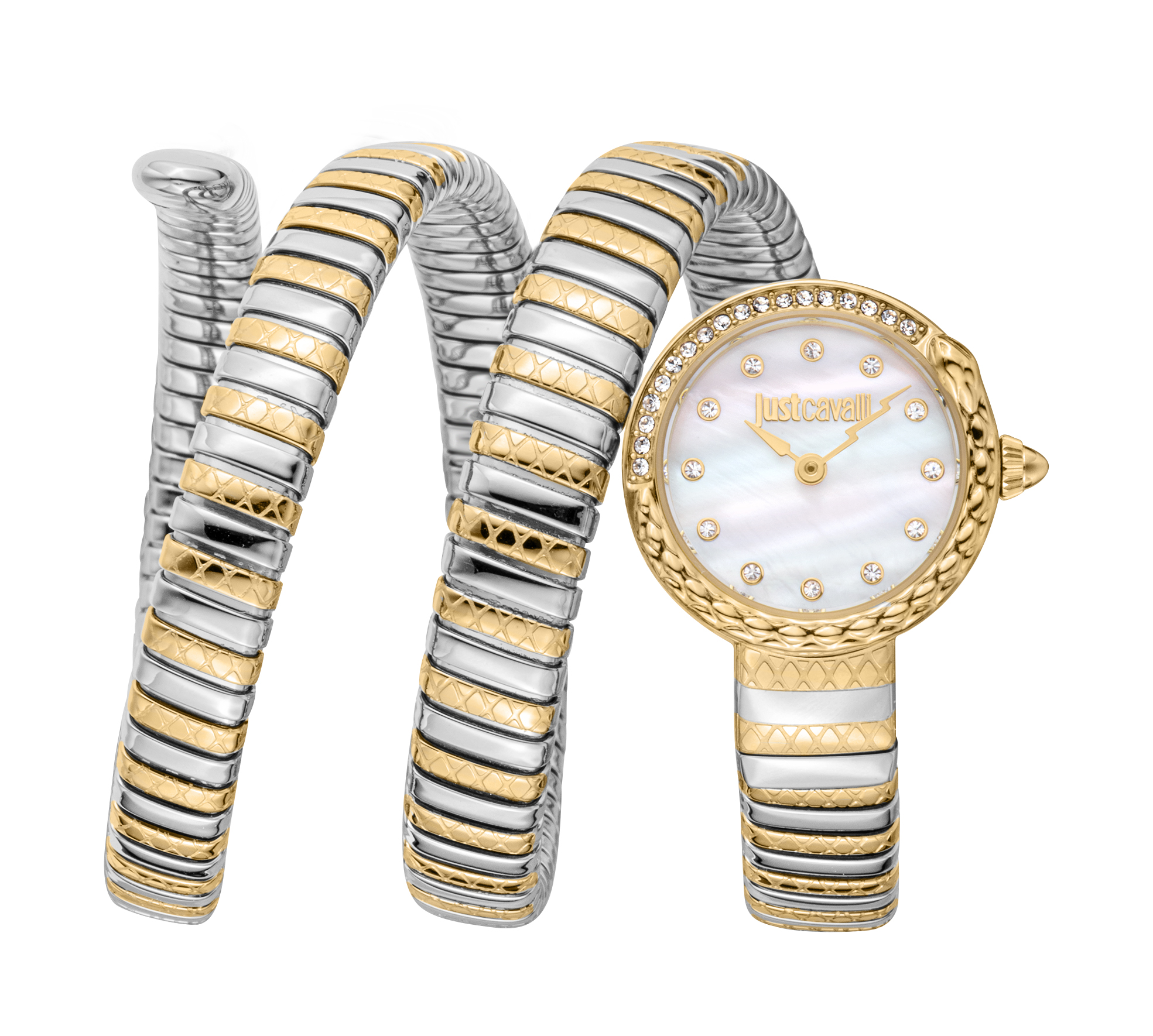 Verzaubernde Schlangenohrquarz Damenarmbanduhr Image