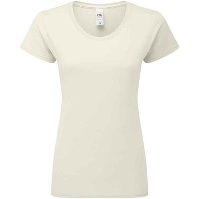 Fruit Of The Damen T-Shirt, enganliegend (Natürlich) Image