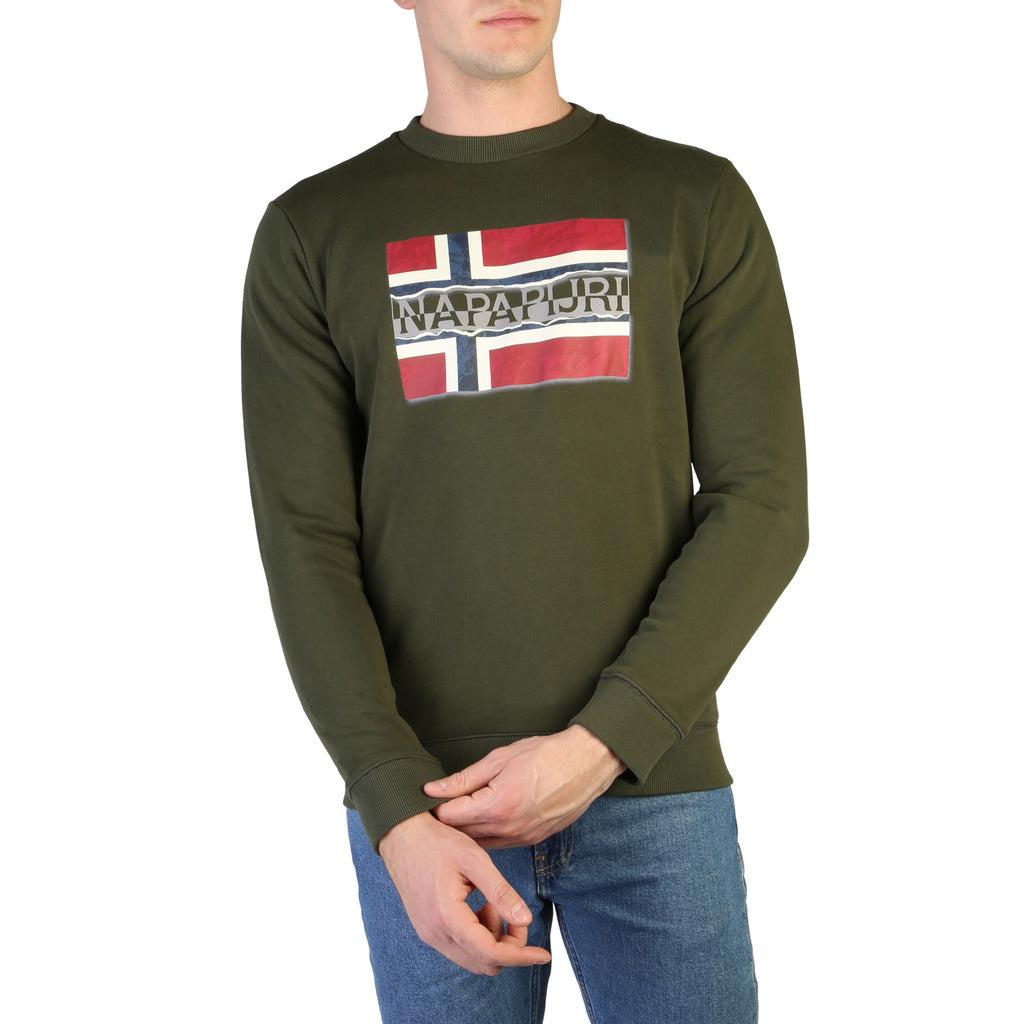 Napapijri Herren Sweatshirt Grün Image