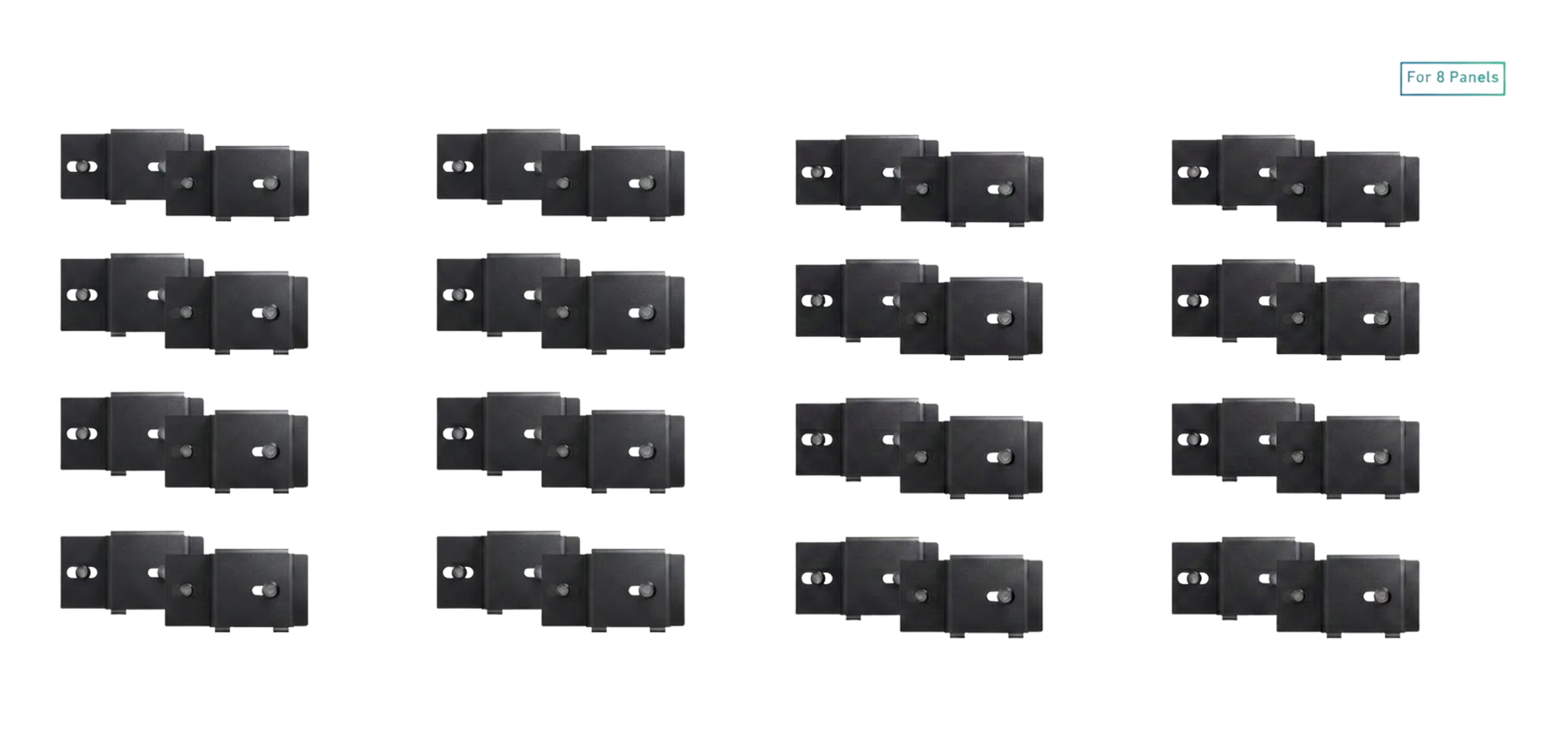 Anker SOLIX Solar Panel Mount for Pitched Bitumen and Metal Roofs for 8 Panels