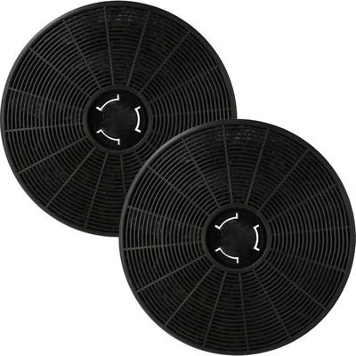Vhbw - 2x Aktivkohlefilter kompatibel mit Respekta CH99040-60S, CH99040-60W, CH99040-90S, Image