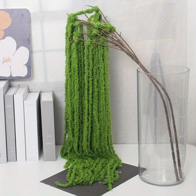TEMU 1pc New Simulated Plant Hanging Tears Fishing Line Wedding Hall Hotel Decoration Flower Arrangement Material Image