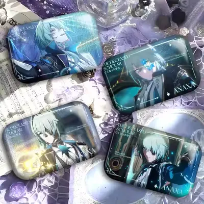 Honkai: Star Rail Anaxa Abzeichen Anime Cosplay Halloween Metall Abzeichen Niedliche Tasche Dekor Pin Fans Geschenk Image