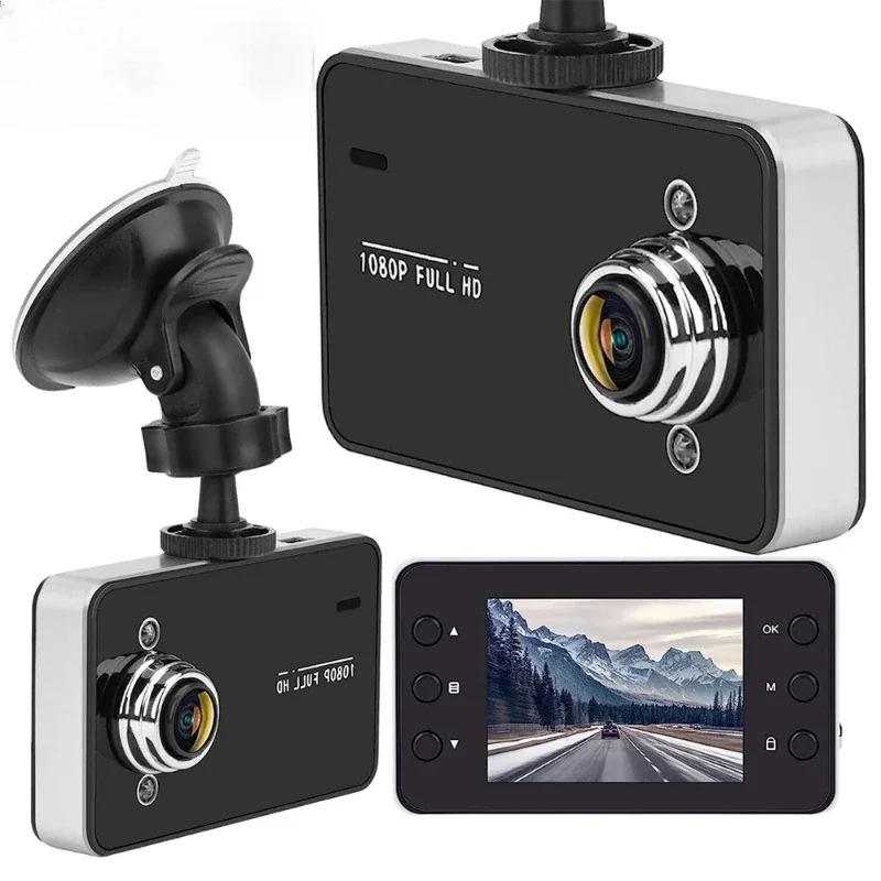 HD 1080P Auto DVR Dual Objektiv Frontkamera Dash Cam Video Recorder 6 IR licht G-sensor schleife-aufzeichnung Auto DVR/Dash Cam