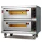 Forno per il pane Panificio 2 deck 2 vassoi Forno per pane per pizza Macchinari da cucina commerciali Forno per pizza