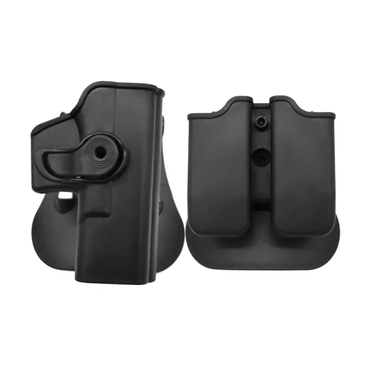 Taktische IMI Glock Pistole Holster Airsoft Holster Für Glock17 Fall Taille 9mm Magazin Clip Loader Beutel Jagd Zubehör Image