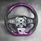 Volant violet en Fiber de carbone pour Renault Talisman Captur Espace Clio Megane Koleos