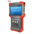 H.265 4K IP Analog Camera Tester CCTV Tester Monitor HD 1080P Security combina Test Monitor TDR RJ45 test del cavo combina Tester