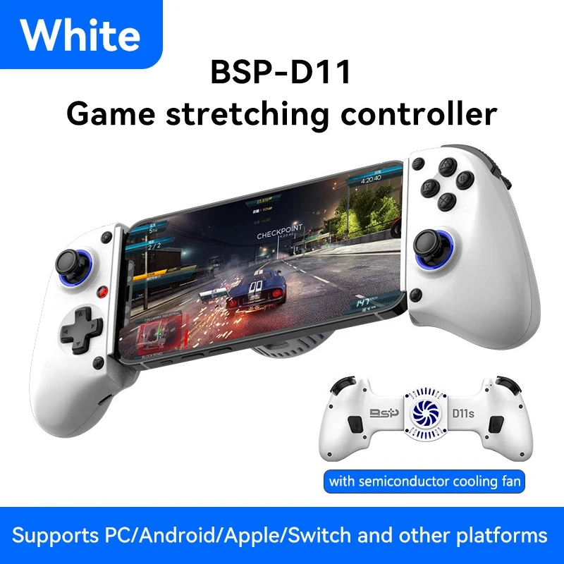 BSP-D11 Stretching Wireless Game Controller für SWITCH/Android/Apple IOS Tablet für PS3/PS4/XBOX Gamepad Streaming Joystick