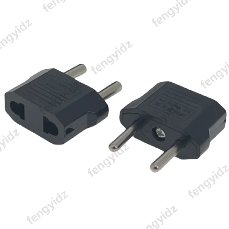 1-10 stücke UNS Zu EU Stecker Adapter EU Euro KR Stecker Adapter Reise KR Adapter Elektrische EU KR Stecker konverter Steckdose Europa Image