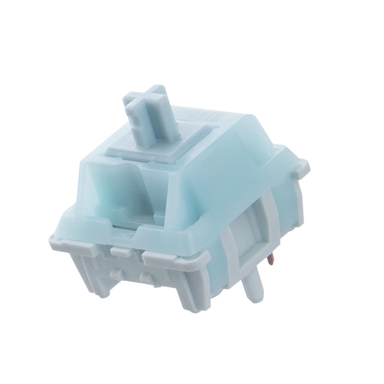 100-teiliges EPOMAKER Cremiges Jade-Linearschalter-Set, 5-polige vorgeschmierte Schalter mit POK-Schaft, kompatibel mit MX-Struktur-Tastenkappen Image