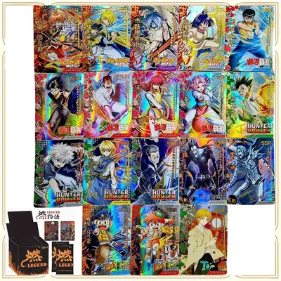 54 Teil/satz Anime Goddess Story SSR SR Slayers Jungen Spiele Spielzeug Sammelkarten Weihnachten Geburtstagsgeschenke Premium Flash Karten Image
