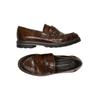 Marco Tozzi Damen Halbschuh, Gr. 37, braun, Kunstleder