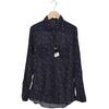 Eddie Bauer Damen Bluse, Gr. 38, marineblau, Baumwolle