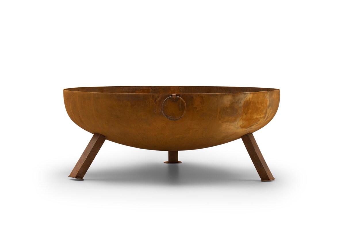 The Favilla Feuerschale Bombe aus Cortenstahl 3,00 mm Feuerstelle für Garten, 15 KG Ø 65 cm Image