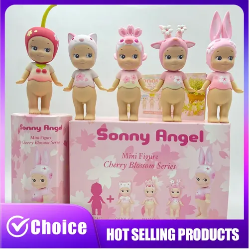 Sonny Angel Blind Box Cherry Blossom Spring Series Limited Edition Cute Kawaii Japanese Style Collectible Figure Toys for Kids