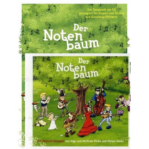Der Notenbaum, m. Audio-CD - Inge Eicke, Wolfram Eicke, Dieter Faber