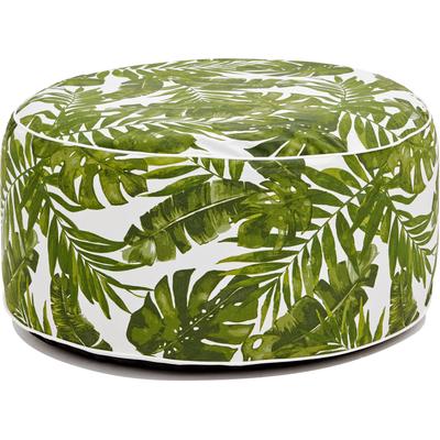 Hocker JAHNKE "AIR SIT", blatt grün, B:80cm H:37cm T:80cm, Hocker, aufblasbar, Indoor & Outdoor, 80 cm Durchmesser Image