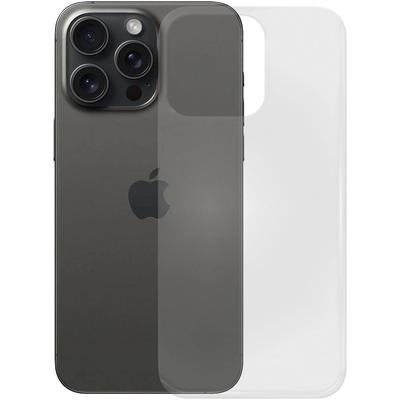 PEDEA Smartphone-Hülle "Soft TPU Case für iPhone 15 Pro Max", transparent, Apple iPhone 15 Pro Max, Hüllen, Backcover, Schutzhülle, Schutz, Sturzschutz, stoßfest
