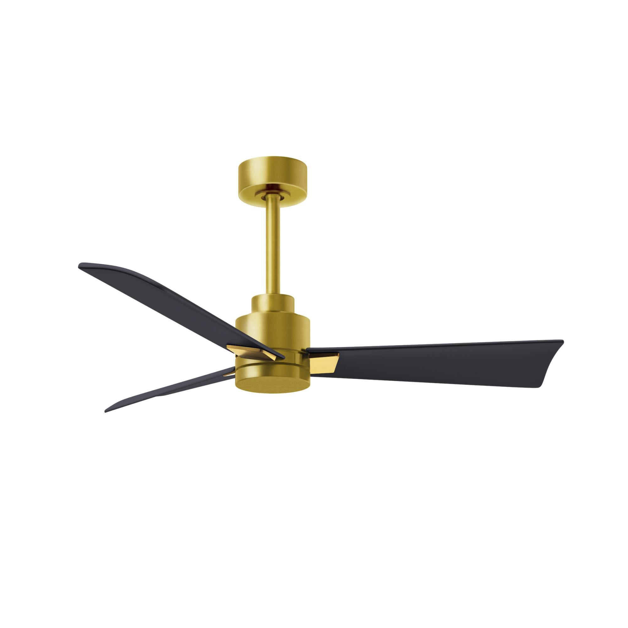 Matthews Fan Company Alessandra 42 Inch Ceiling Fan - AK-BRBR-BK-42
