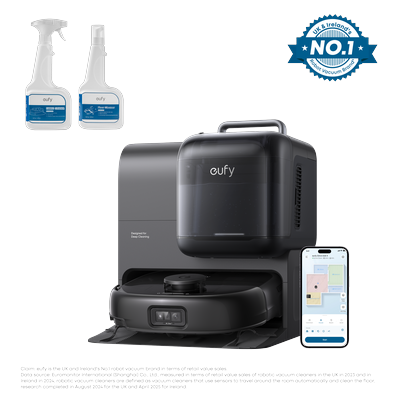 eufy Robot Vacuum Omni E28+ Floor Cleaner+ Fabric Cleaner