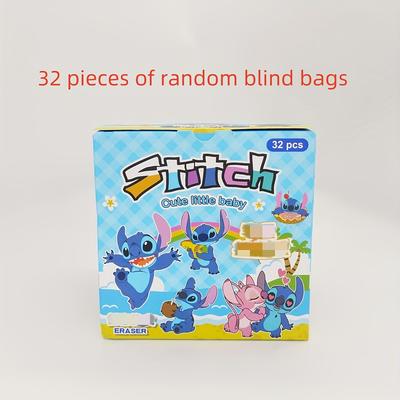 TEMU 32pcs Stitch Collectible Character Set- New Blind Bag Stitch Pvc Action Figure, Suitable For Home Decoration, Party Gifts, Halloween And Christmas Gifts, 14 And Above.