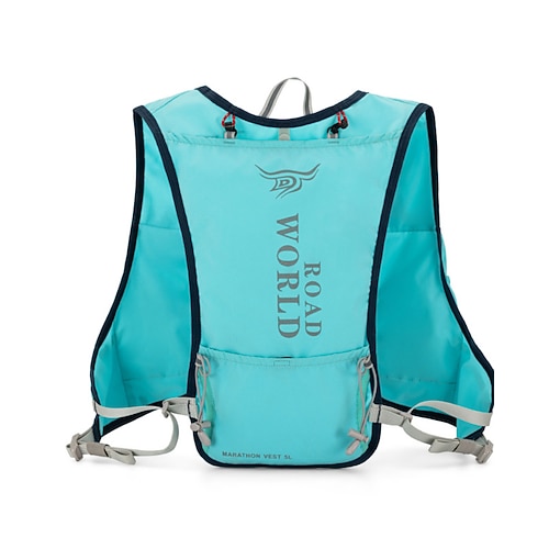 Laufweste Wasserpaket Trinkweste Armwärmer Reflektierend Wasserdicht Schnelltrocknend Nylon für Marathon Wandern Joggen Image
