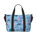 Borse da viaggio per palestra da spiaggia con grande scomparto da donna con borsa tote da spiaggia personalizzata