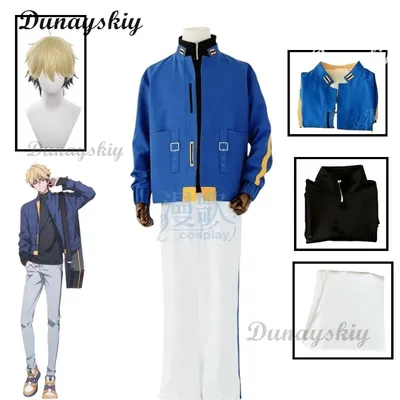 Anime Link Click Liu Xiao Xavier Xia Fei Felix Cosplay Kostüm Perücke Mantel Dekore Halloween Expo Con Cosplay Outfit Neuer Anzug Image