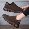 Neue vulkanisierte Damenschuhe, hochwertige Damen-Turnschuhe, Slip-on-Flats, Damen-Sockenschuhe, große Größe 43, flache Wanderschuhe