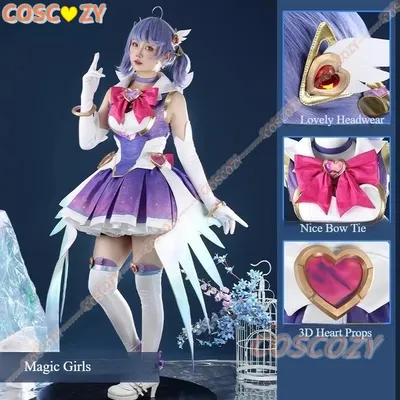 Spiel Overwatch Kiriko Cosplay Kostüm Magical Girl Lolita Kleid für Halloween Convention Weihnachten Rollenspiel Anzug für Frauen Image