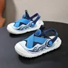 Kinder Schuhe Jungen Sneaker Sommer Neue Design Stricken Stoff Kinder Barfuß Schuhe Sandalen Casual