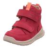 Winterboots SUPERFIT "BREEZE WMS: mittel", Kinder, Gr. 29, rot, Nubukleder, unifarben, sportlich, Schuhe, Babyschuh, Klettschuh mit GORE-Tex, Größenschablone zum Download