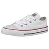 Sneaker CONVERSE "CHUCK TAYLOR ALL STAR SE OX", Gr. 23, weiß (optical, weiß), Textil, kontrastfarbene Details, sportlich, Schuhe, für Kleinkinder