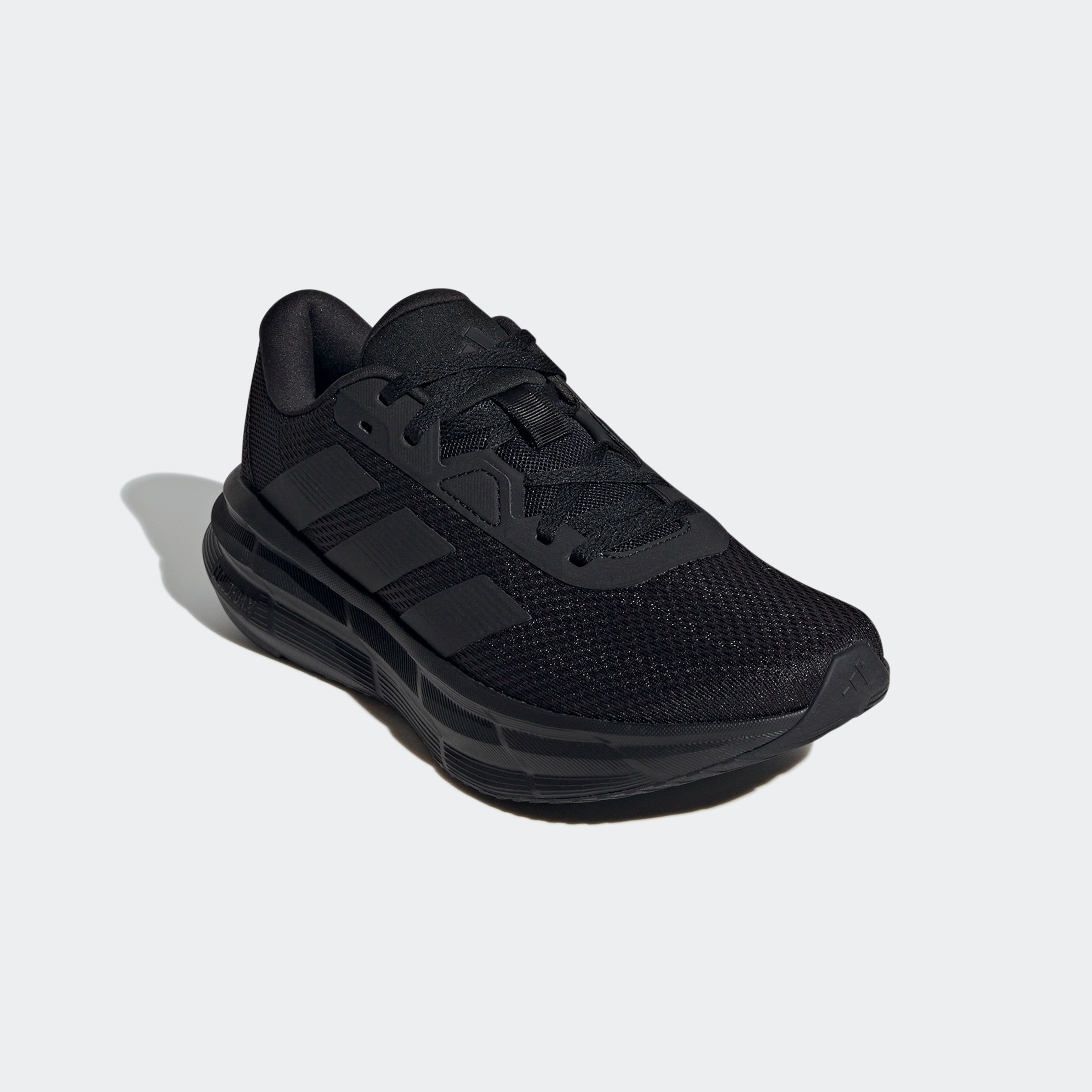 Laufschuh ADIDAS PERFORMANCE "GALAXY 7", Damen, Gr. 43, schwarz (core schwarz, core schwarz, core schwarz), Synthetik, Textil, Schuhe Laufschuh