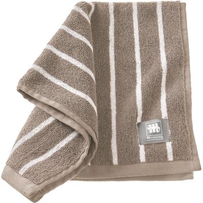 Gästehandtuch MUSTERRING "Needlestripe", grau, B:30cm L:50cm, Jacquard, Baumwolle, Handtücher (Packung), hautschmeichelnd, super weich Image