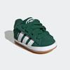 Sneaker ADIDAS ORIGINALS "CAMPUS BABYSCHUHE FÜR KINDER", Gr. 19, grün (dunkelgrün, cloud weiß, gum 2), Synthetik, sportlich, Schuhe