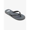 Zehentrenner QUIKSILVER "MOLOKAI CORE", Gr. 45, grau, Synthetik, sportlich, Schuhe, Sommerschuhe