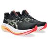 Laufschuh ASICS "GEL-NIMBUS 27", Gr. 47, schwarz (schwarz, khaki), Textil, sportlich, Schuhe