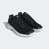 Tennisschuh ADIDAS PERFORMANCE "GAMECOURT 2.0", Gr. 41, schwarz (core schwarz, core schwarz, silber metallic), Textil, Synthetik, sportlich, Schuhe, Multicourt