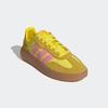 Sneaker ADIDAS SPORTSWEAR "BARREDA DECODE", Gr. 38, gelb, bliss pink, preloved bronze, Textil, Leder, sportlich, Schuhe, Design auf den Spuren des adidas Handball Spezial