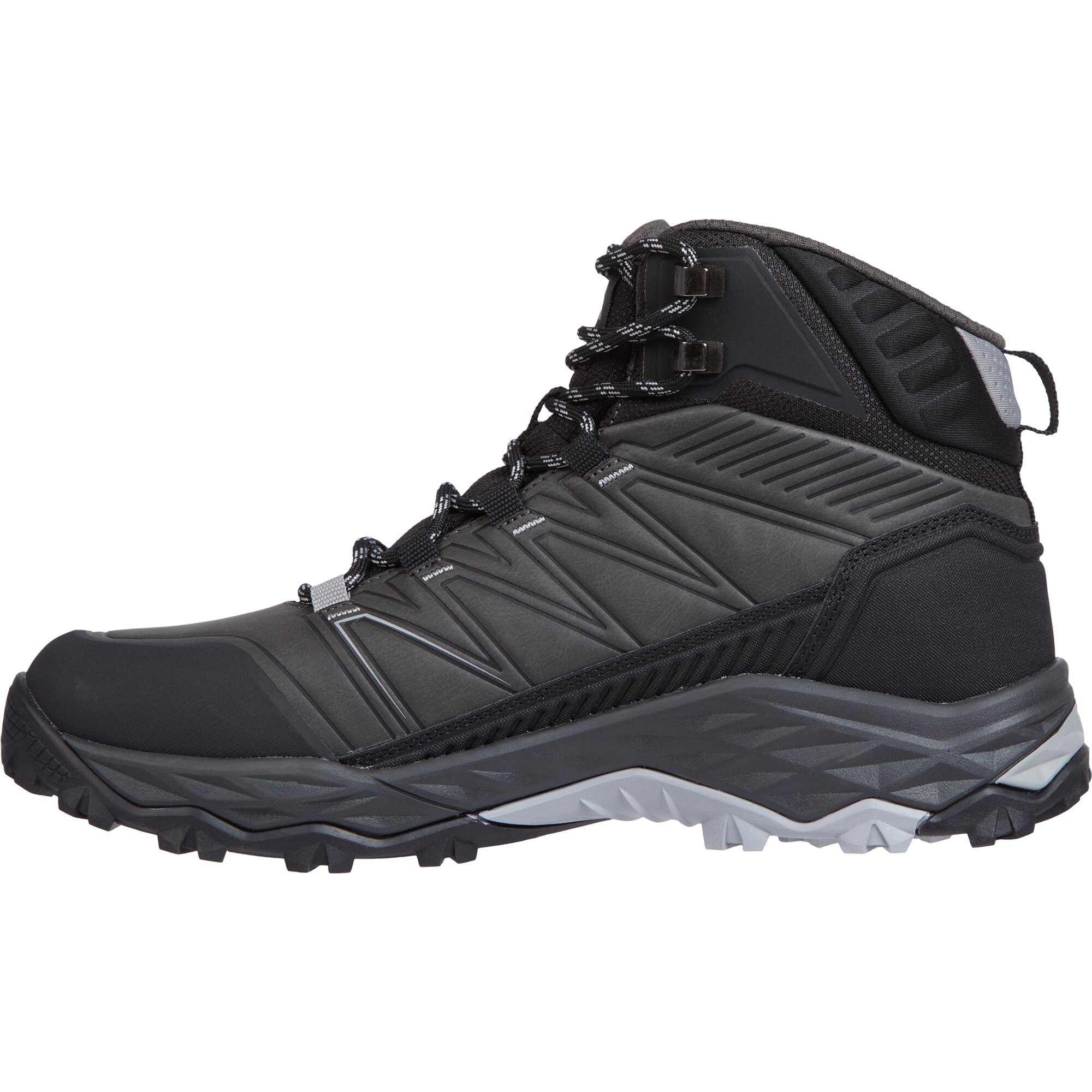 Wanderschuh MCKINLEY "Tahsis MID AQX M", Herren, Gr. 40, schwarz (schwarz night, anthraci), Synthetik, Schuhe Wanderschuh, wasserdicht