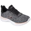 Slip-On Sneaker SKECHERS "DYNAMIGHT-BREAK-THROUGH", Damen, Gr. 40, schwarz (schwarz, meliert), Textil, Synthetik, sportlich, Schuhe, Trainingsschuh, Freizeitschuh mit praktischem Gummizug