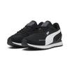 Sneaker PUMA "Road Rider Suede Sneakers Erwachsene", Gr. 36, schwarz, weiß galactic gray, Obermaterial: Synthetik, Textil, Leder;, Schuhe