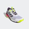 Handballschuh ADIDAS PERFORMANCE "CRAZYFLIGHT 6 MID INDOOR", Gr. 46, cloud weiß, aurora metallic, semi lucid rot, Textil, Synthetik, sportlich, Schuhe, besonders geeignet für Handball und Volleyball