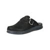 Pantolette ROHDE "Rohde Pantoletten Nubukleder", Herren, Gr. 44, schwarz, Nubukleder, casual, Schuhe