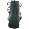 Schnürstiefelette THINK "Think Stiefelette Nappaleder", Damen, Gr. 39, blau (petrol), Nappaleder, casual, Schuhe